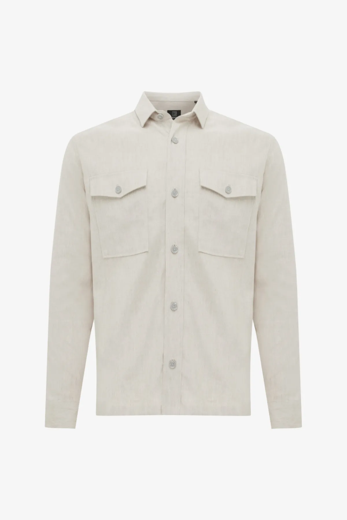 Linnen Overshirt | Beige