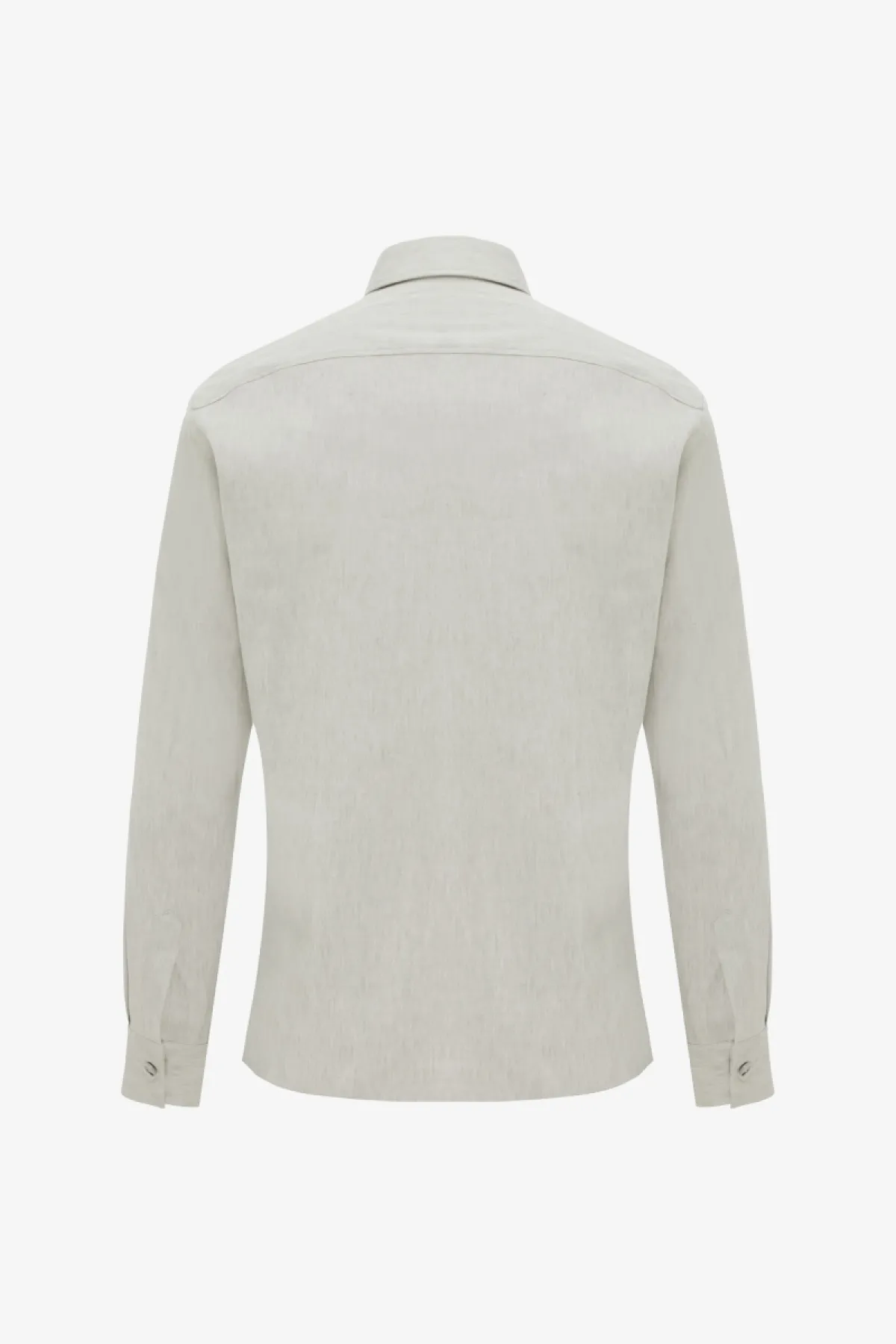 Linnen Overshirt | Lichtgroen