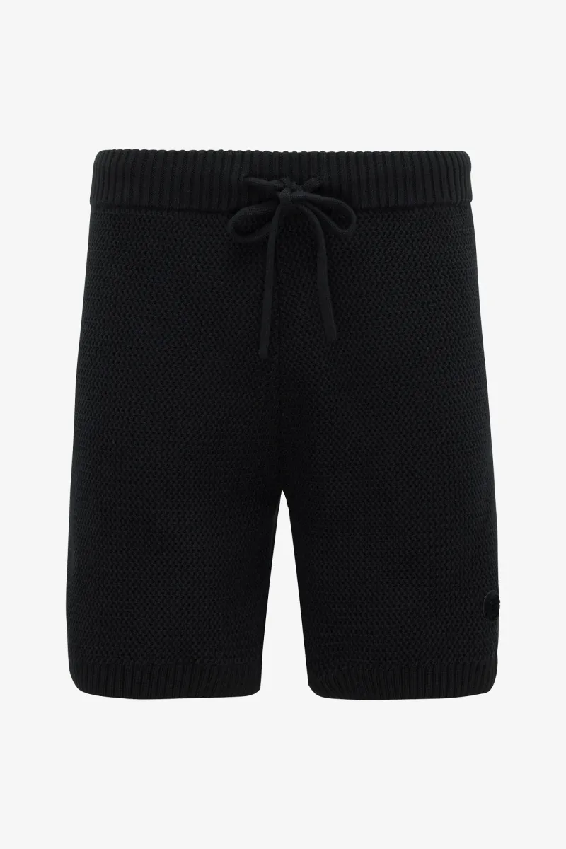 Knitted Shorts | Zwart