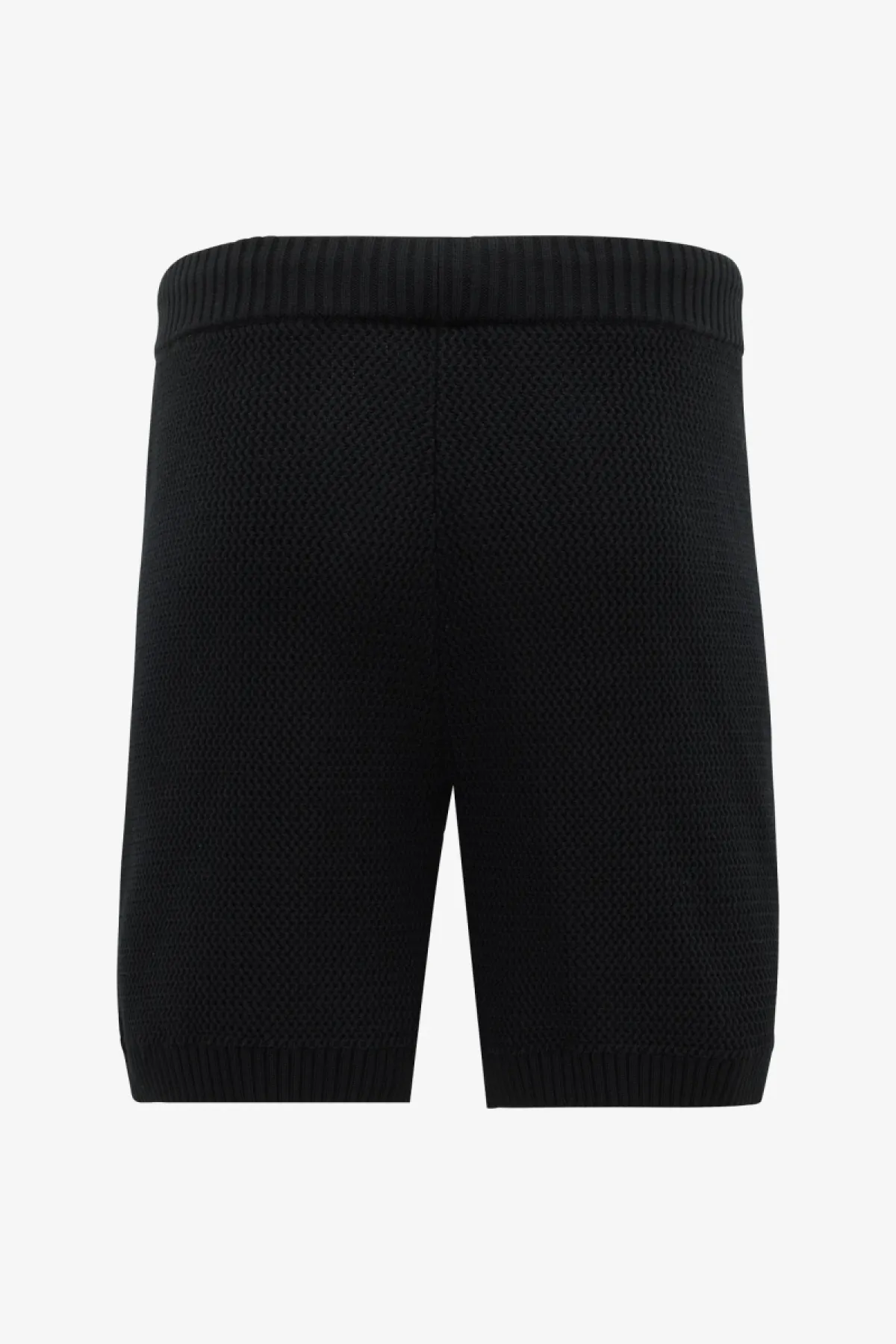 Knitted Shorts | Zwart