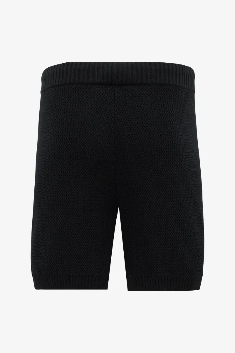 Knitted Shorts | Zwart