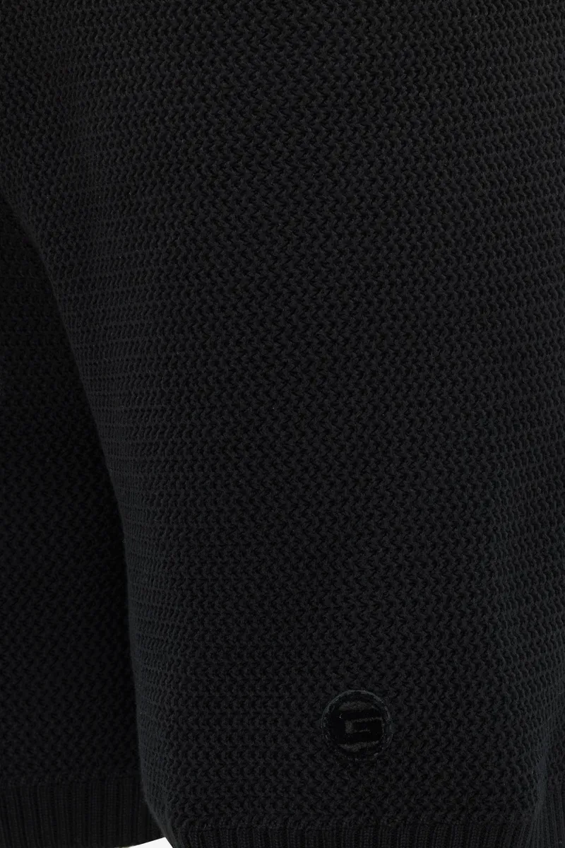 Knitted Shorts | Zwart