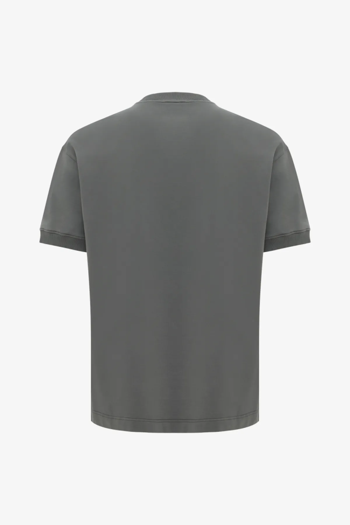 Stretch T-shirt | Donkergrijs