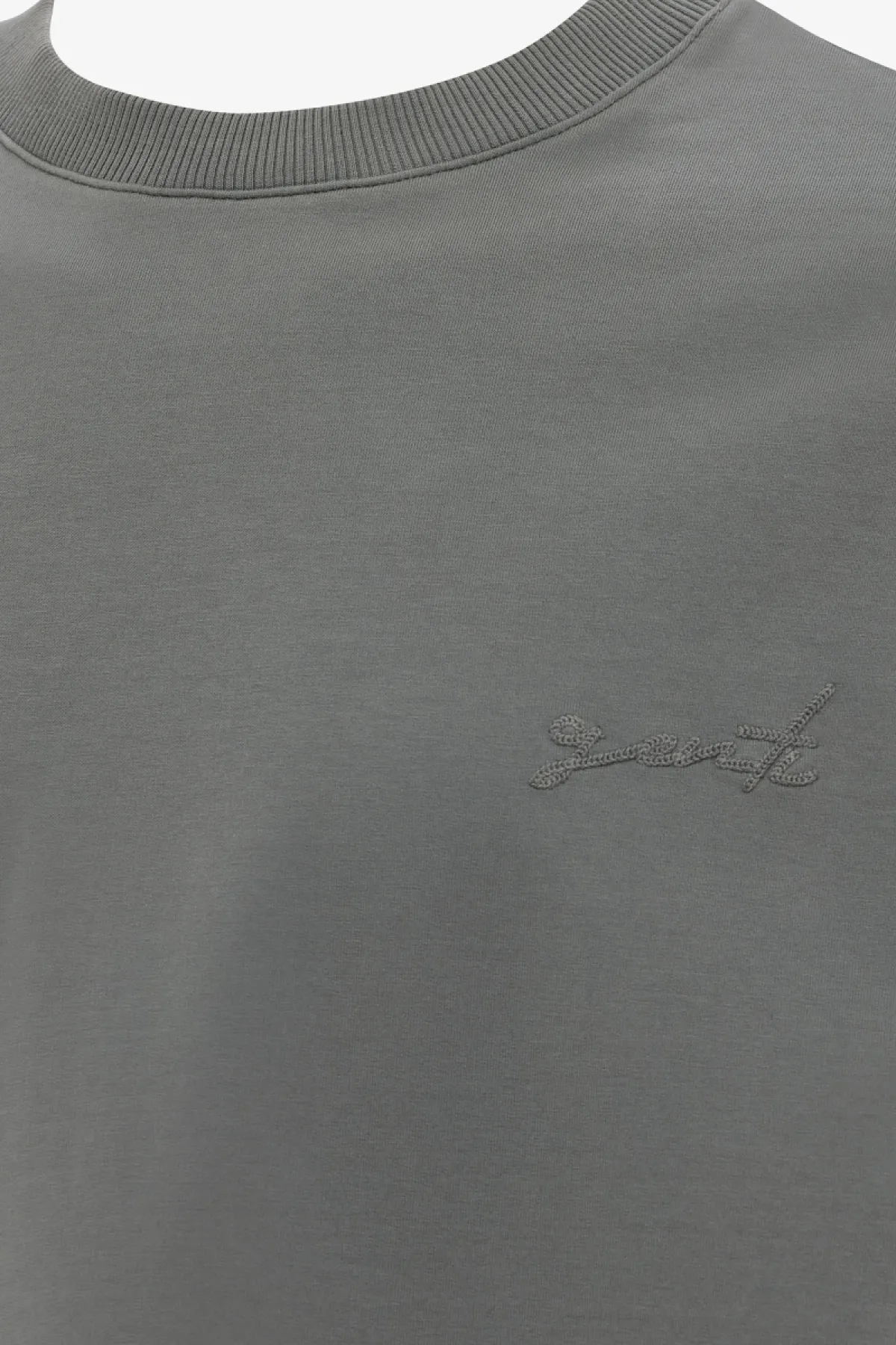 Stretch T-shirt | Donkergrijs