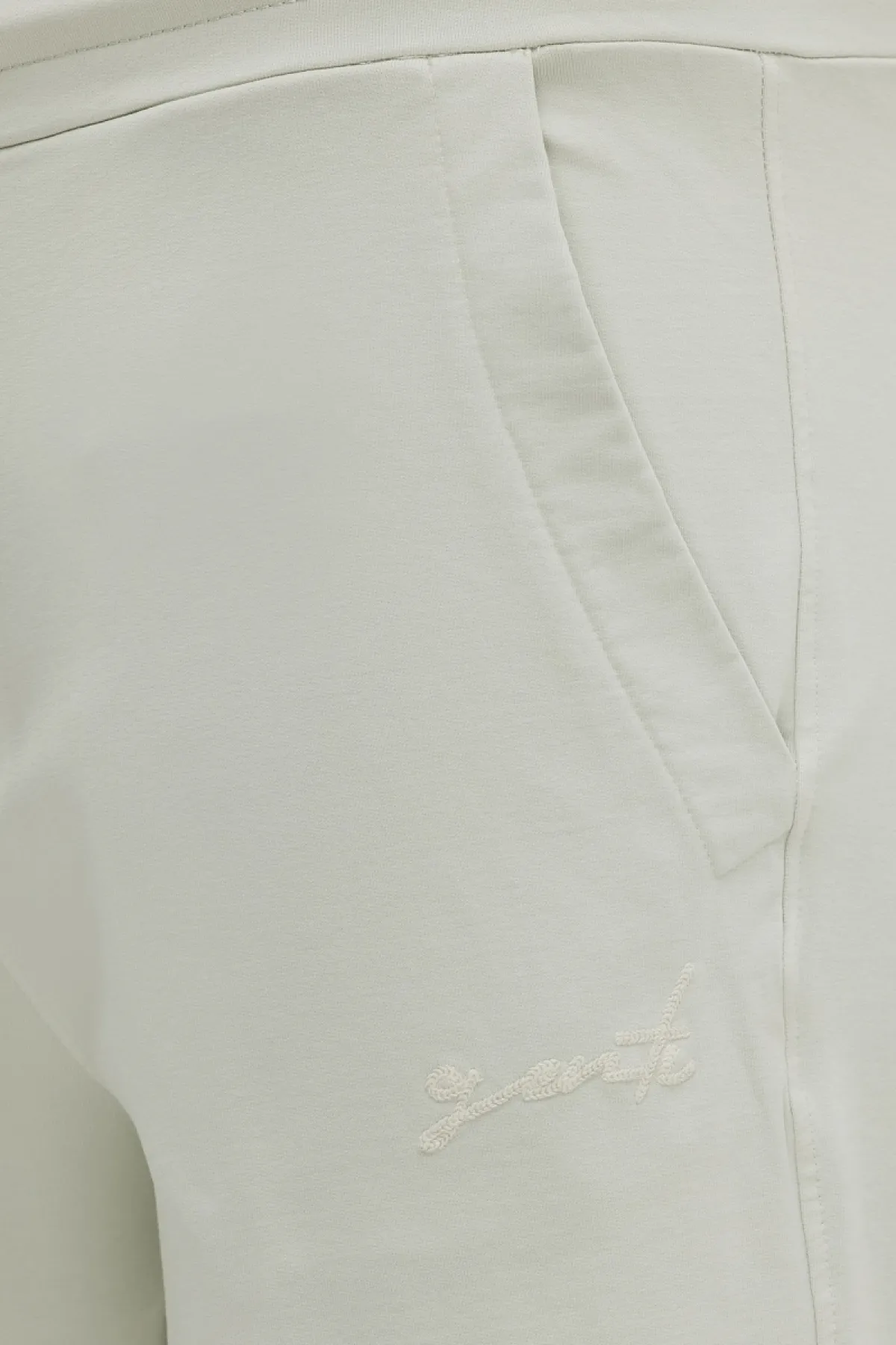 Stretch Korte Broek | Lichtgroen