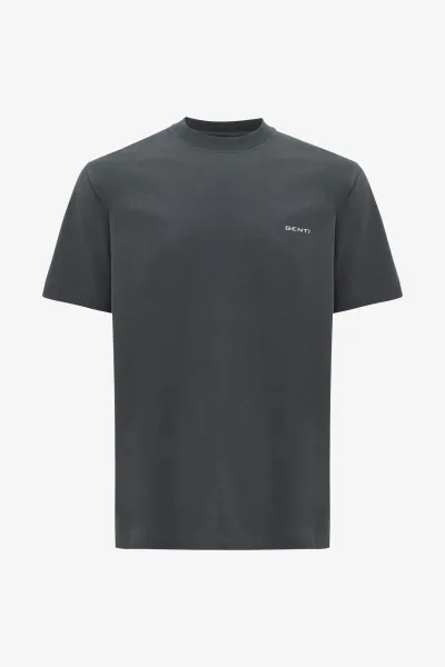 Print T-shirt | Blauw