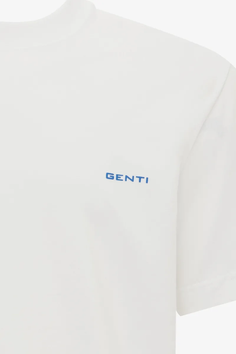 Backprint T-shirt | Wit