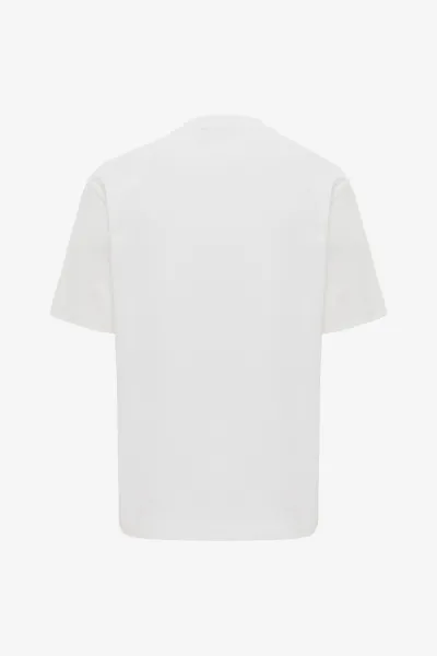 Relaxed fit print T-shirt | Wit