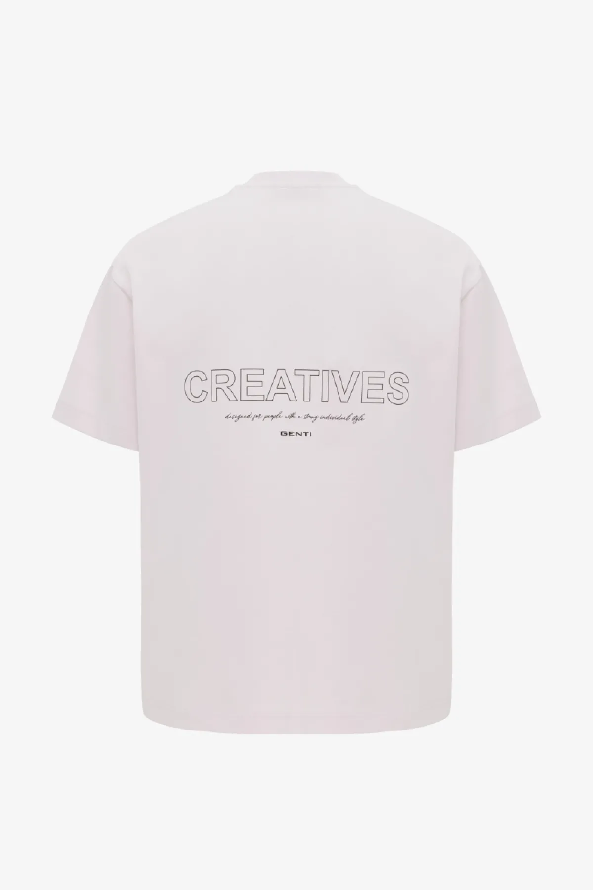 T-shirt Print | Roze