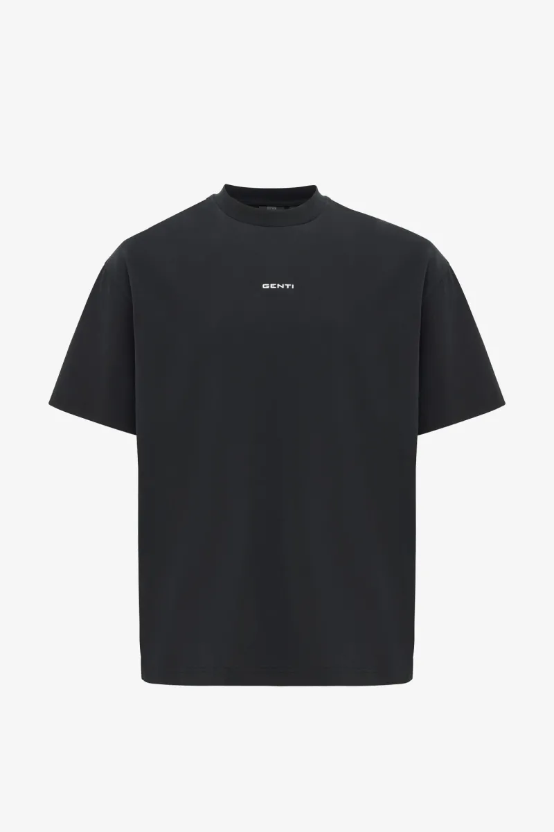 T-shirt Print | Zwart