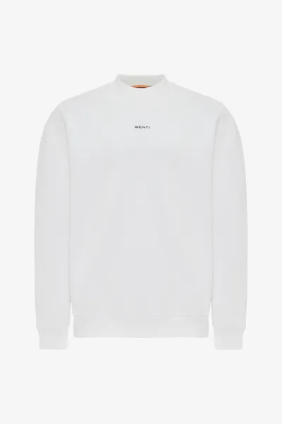 Backprint Sweater | Wit