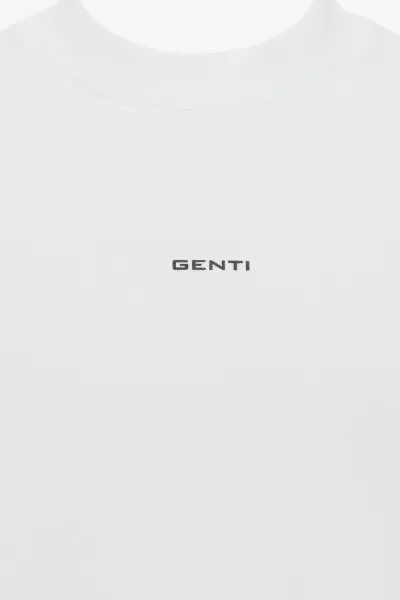 Backprint Sweater | Wit