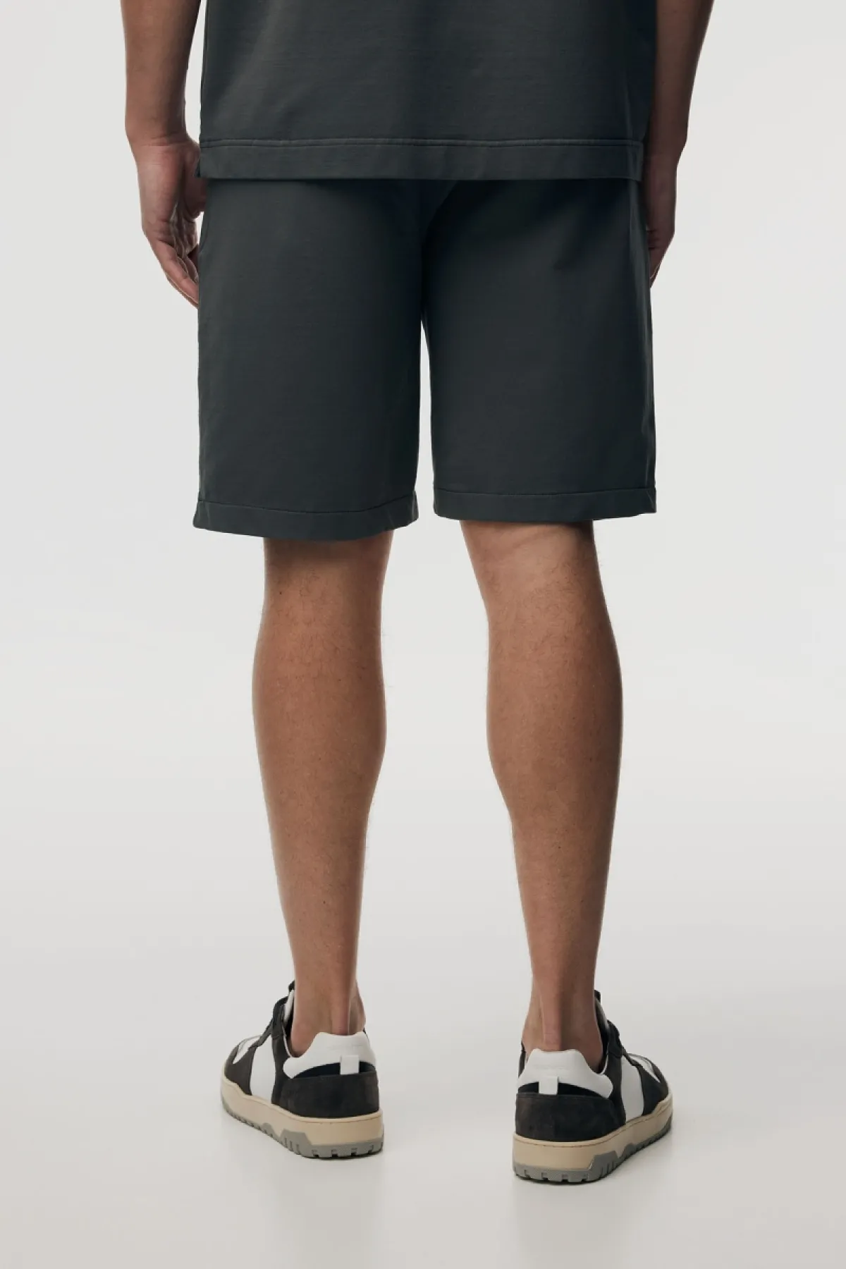 Stretch Korte Broek | Donkergrijs