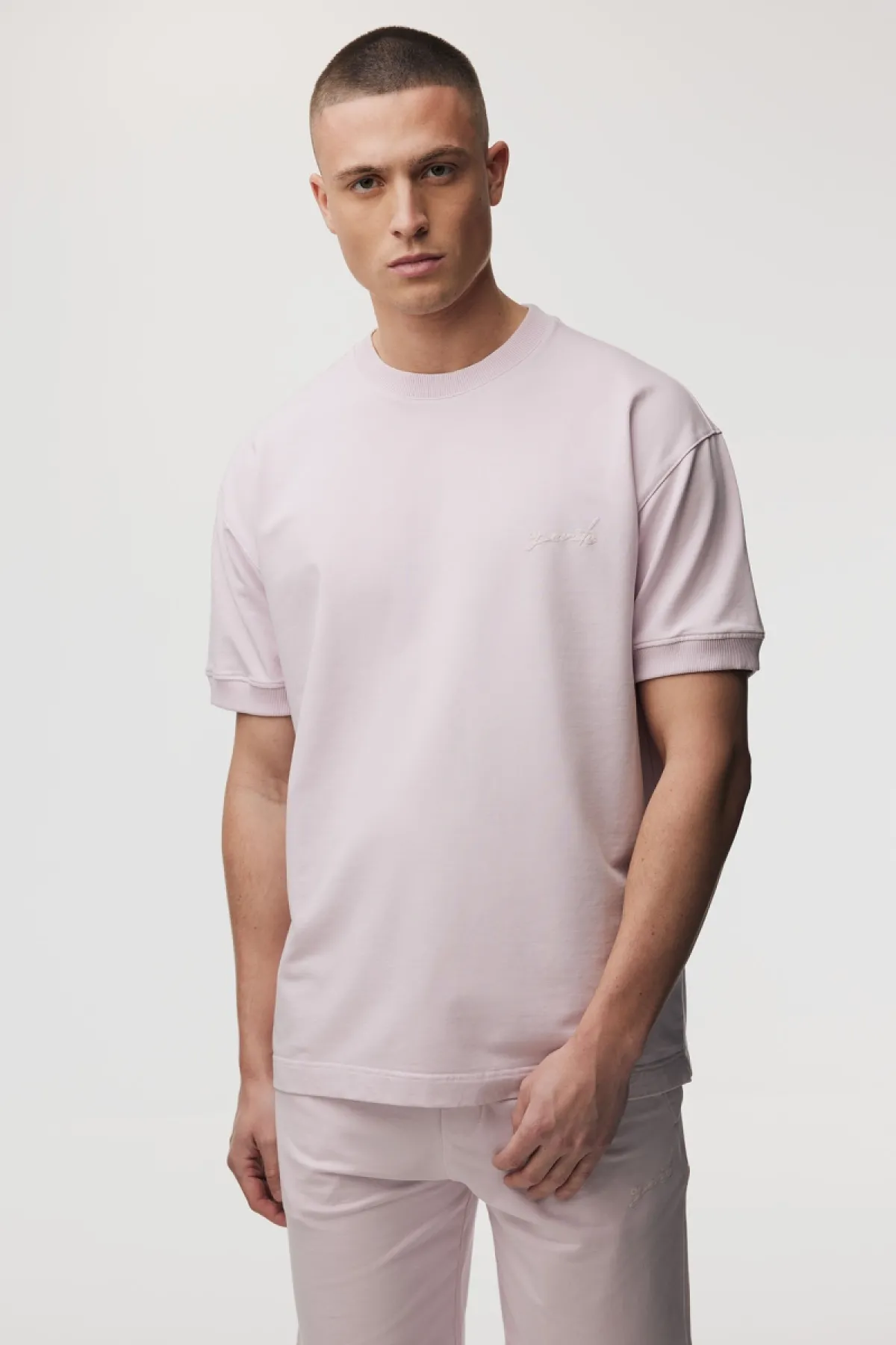 Stretch T-shirt | Roze