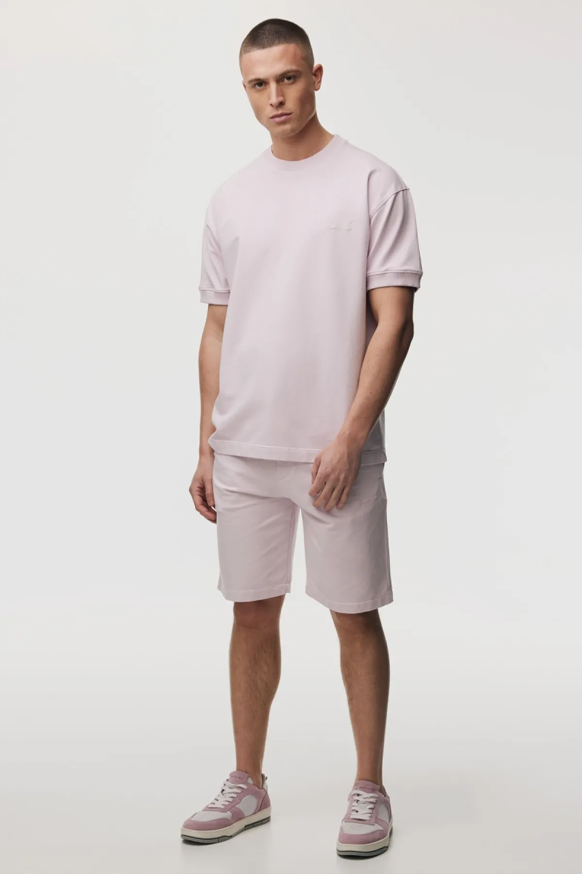 Stretch T-shirt | Roze