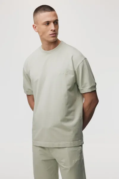 Stretch T-shirt | Lichtgroen
