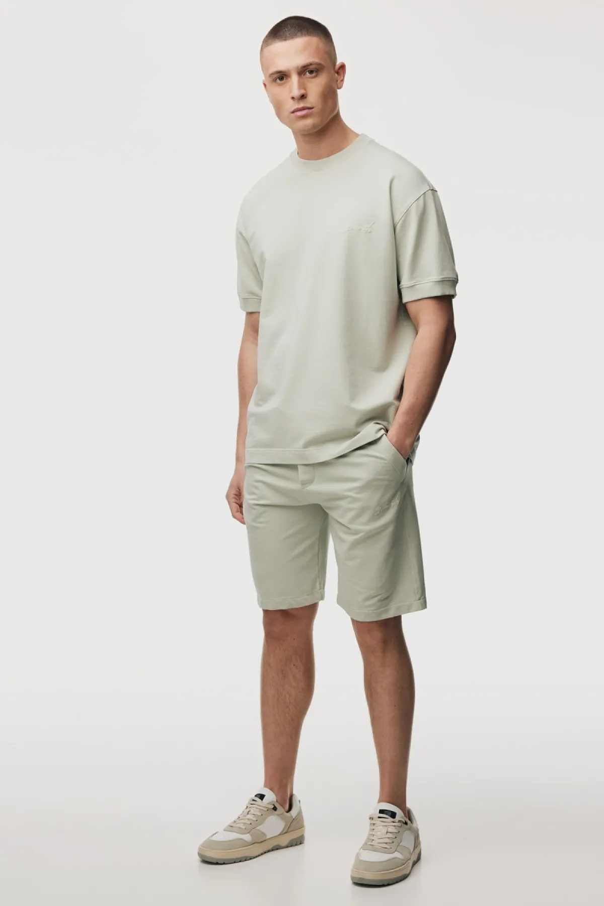 Stretch T-shirt | Lichtgroen