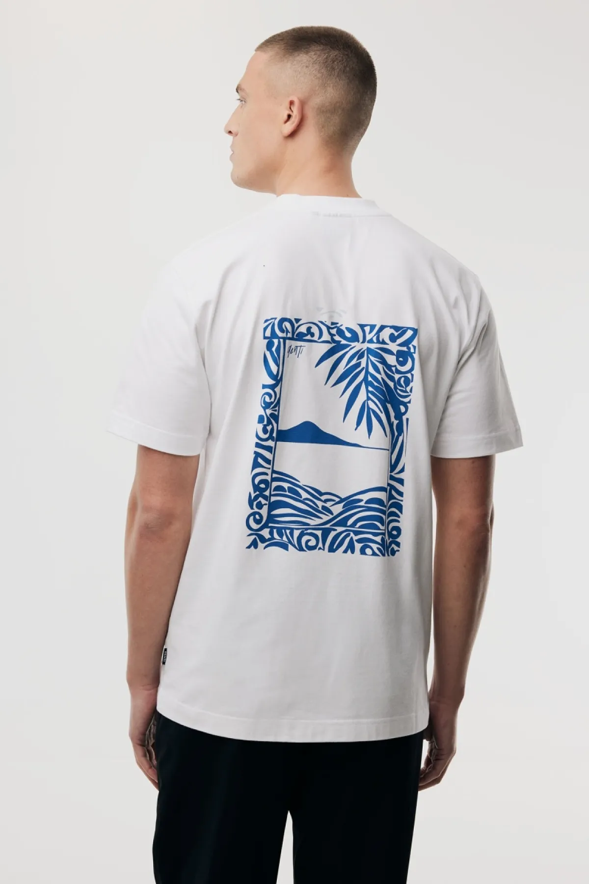 Print T-shirt | Wit
