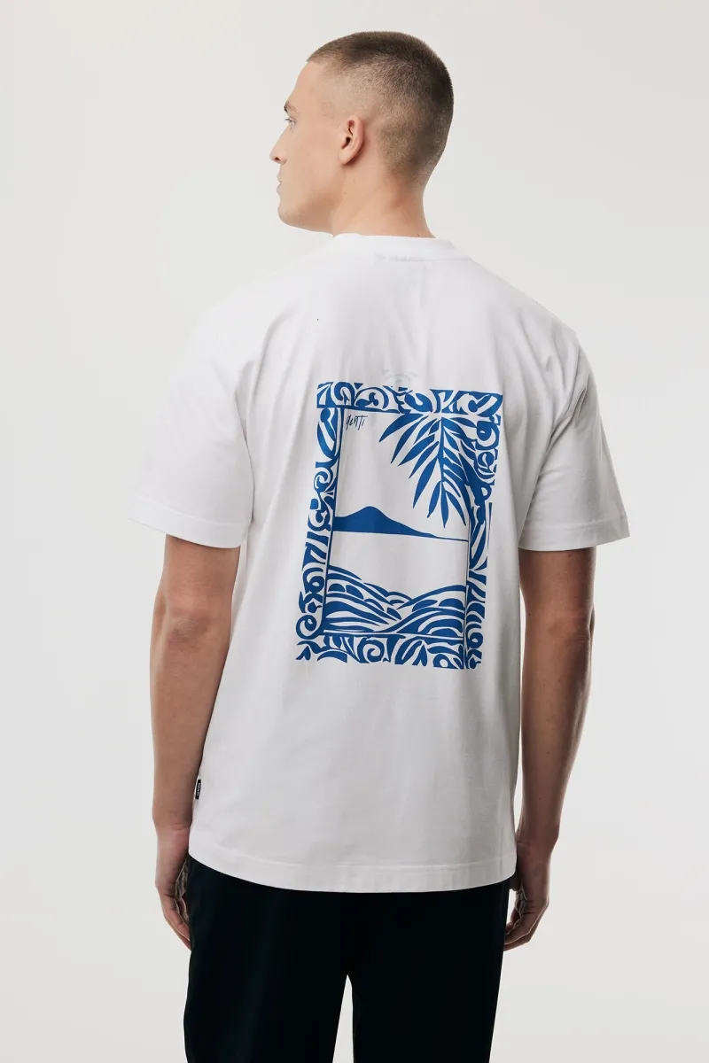 Print T-shirt | Wit