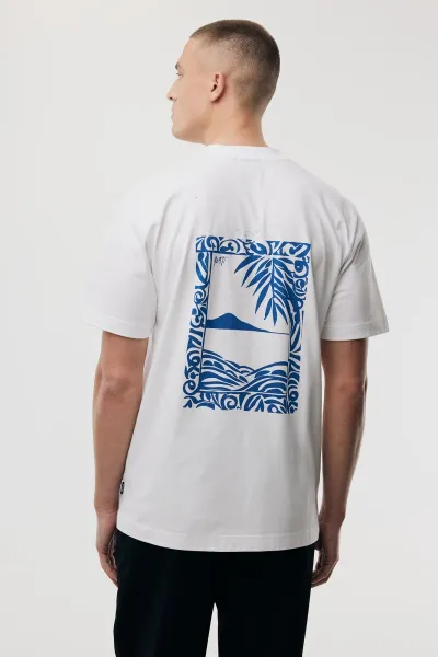 Print T-shirt | Wit