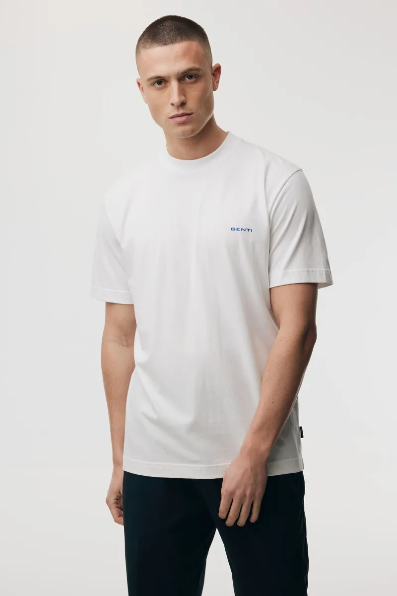 Backprint T-shirt | Wit