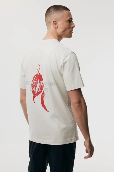 Backprint T-shirt | Off White