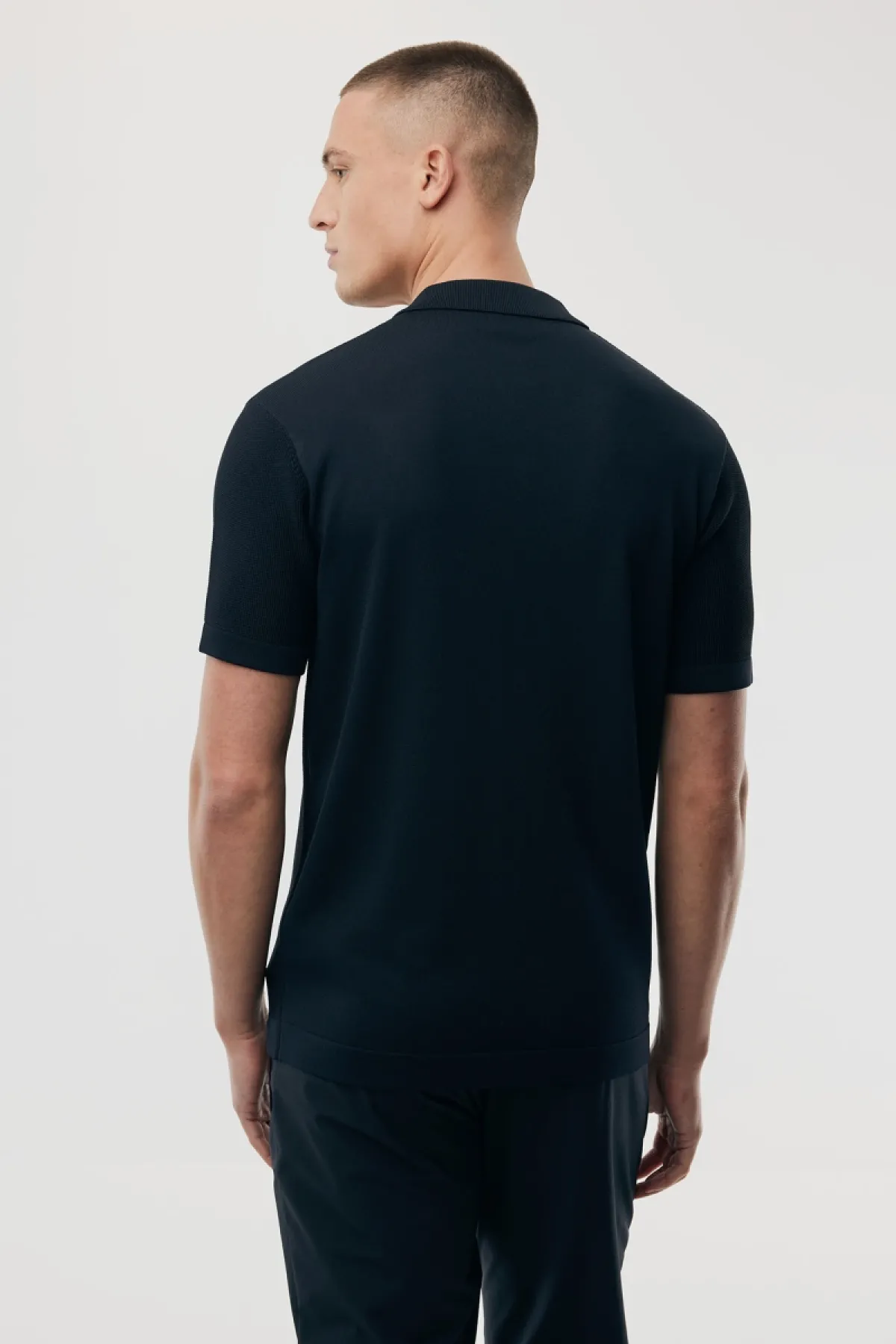 Polo 8-knoops | Donkerblauw