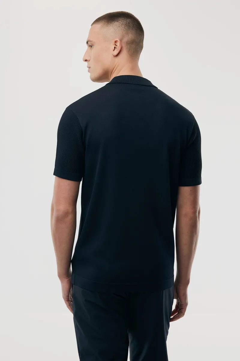 Polo 8-knoops | Donkerblauw