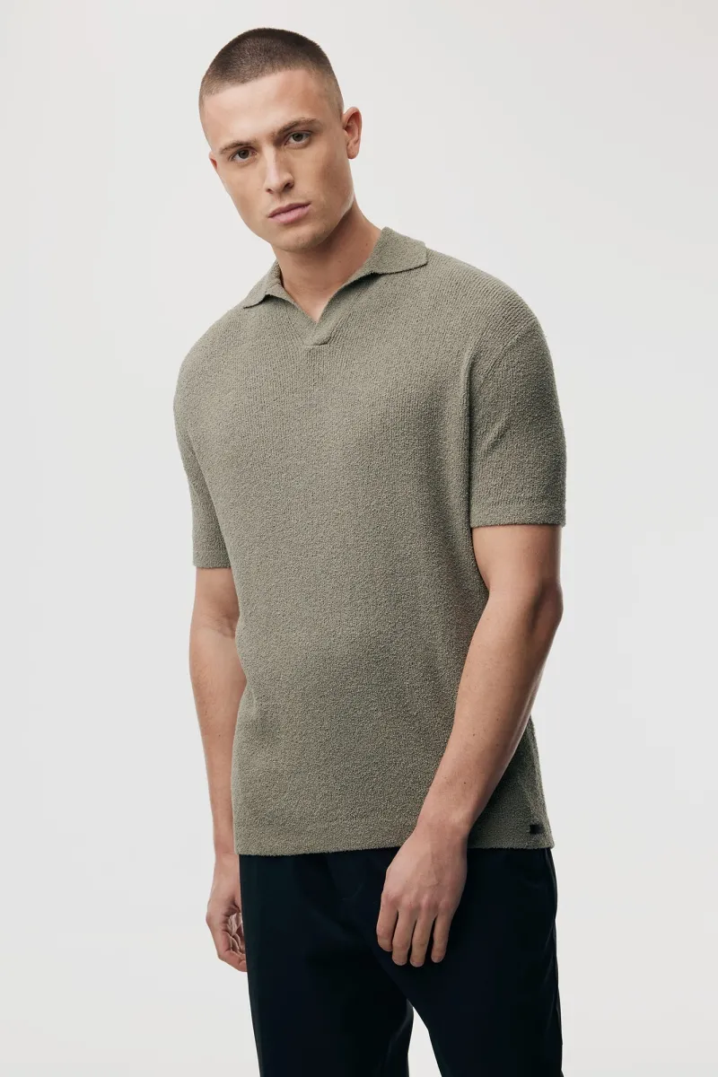 Stretch Polo | Grijs