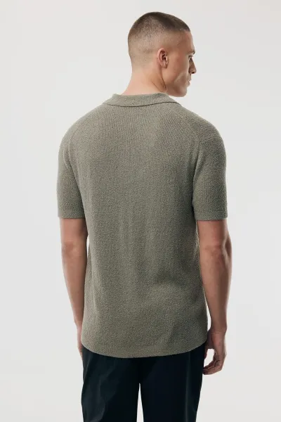 Stretch Polo | Grijs