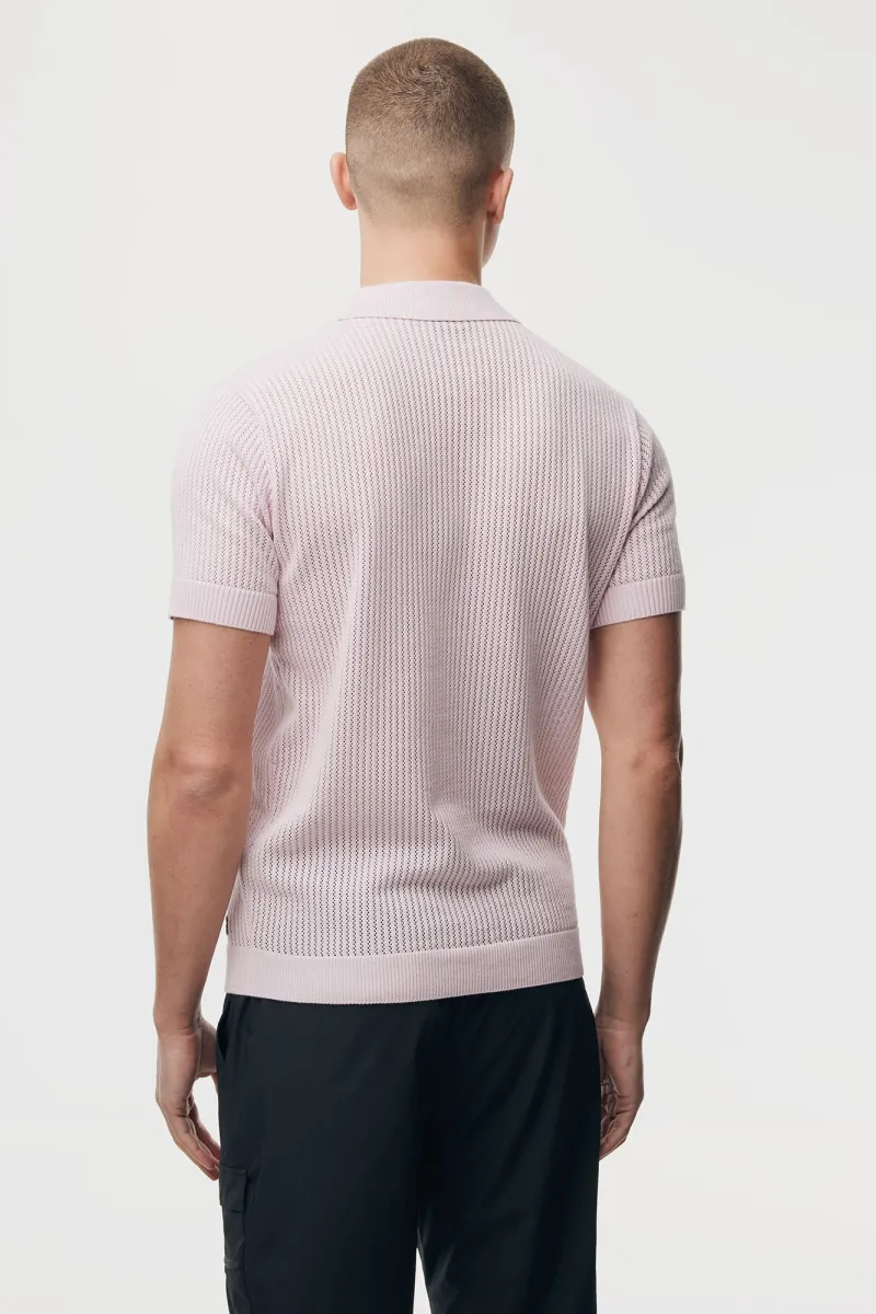 Structuur Polo | Roze