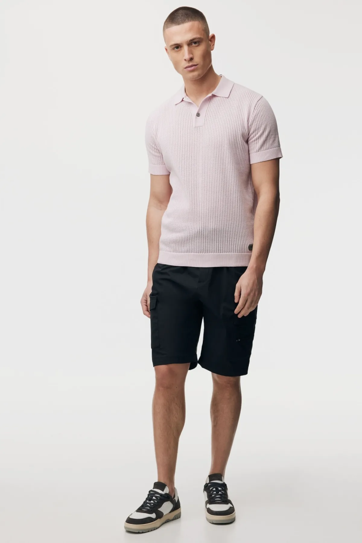 Structuur Polo | Roze