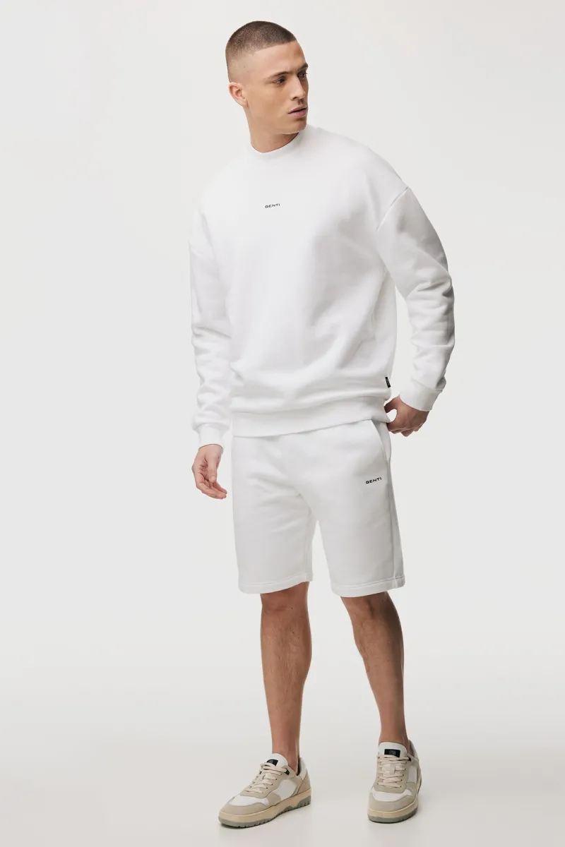 Backprint Sweater | Wit