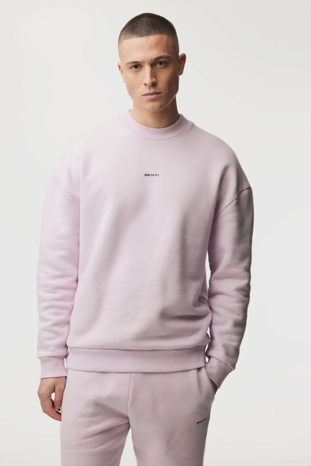 Backprint Sweater | Roze