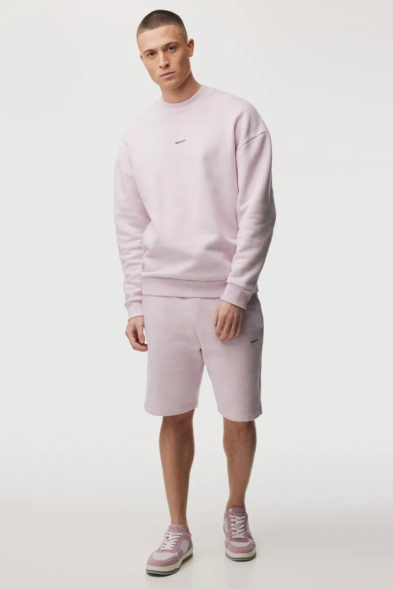 Backprint Sweater | Roze