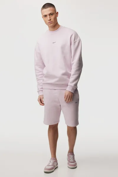 Backprint Sweater | Roze