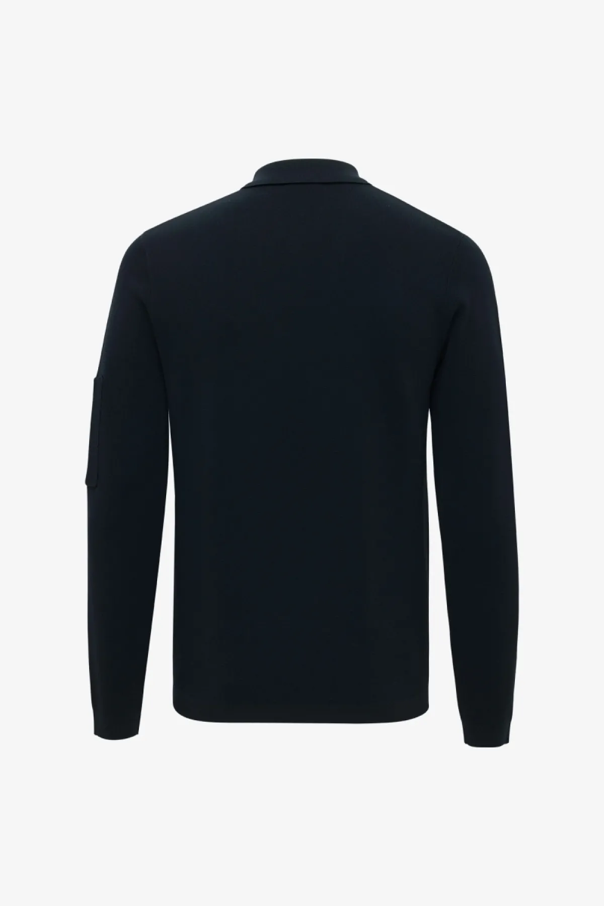 Polo zip | Donkerblauw