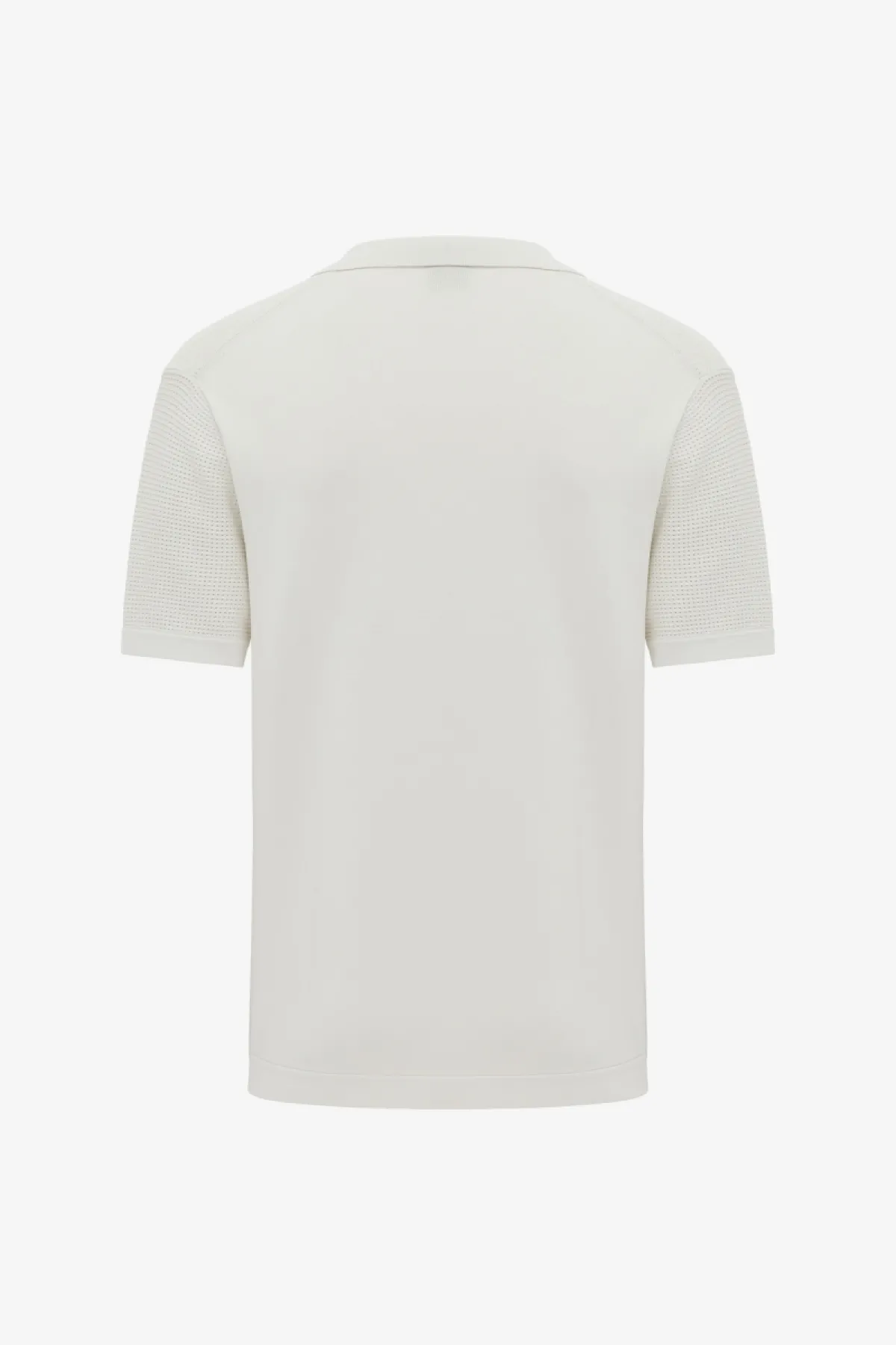 Gebreide Polo | Off white
