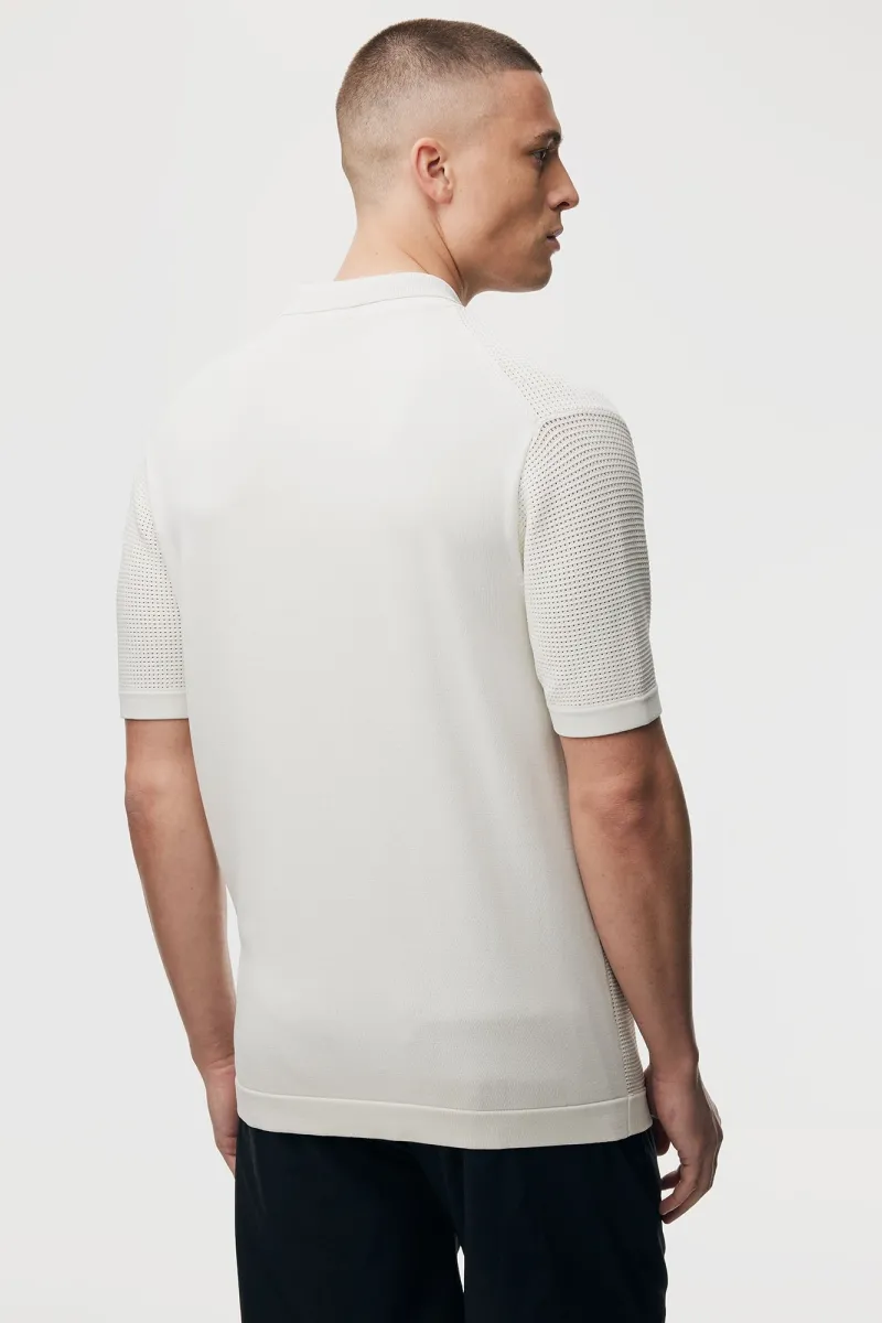 Gebreide Polo | Off white
