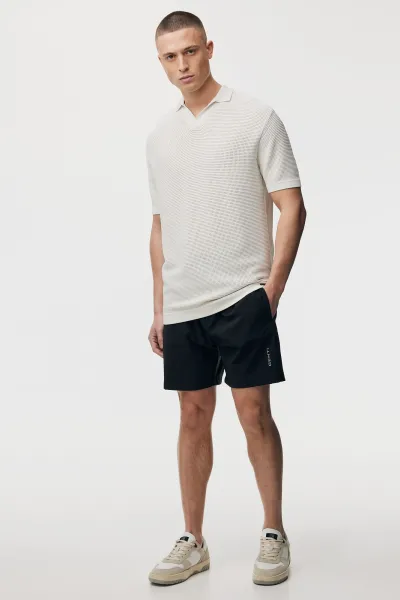 Gebreide Polo | Off white