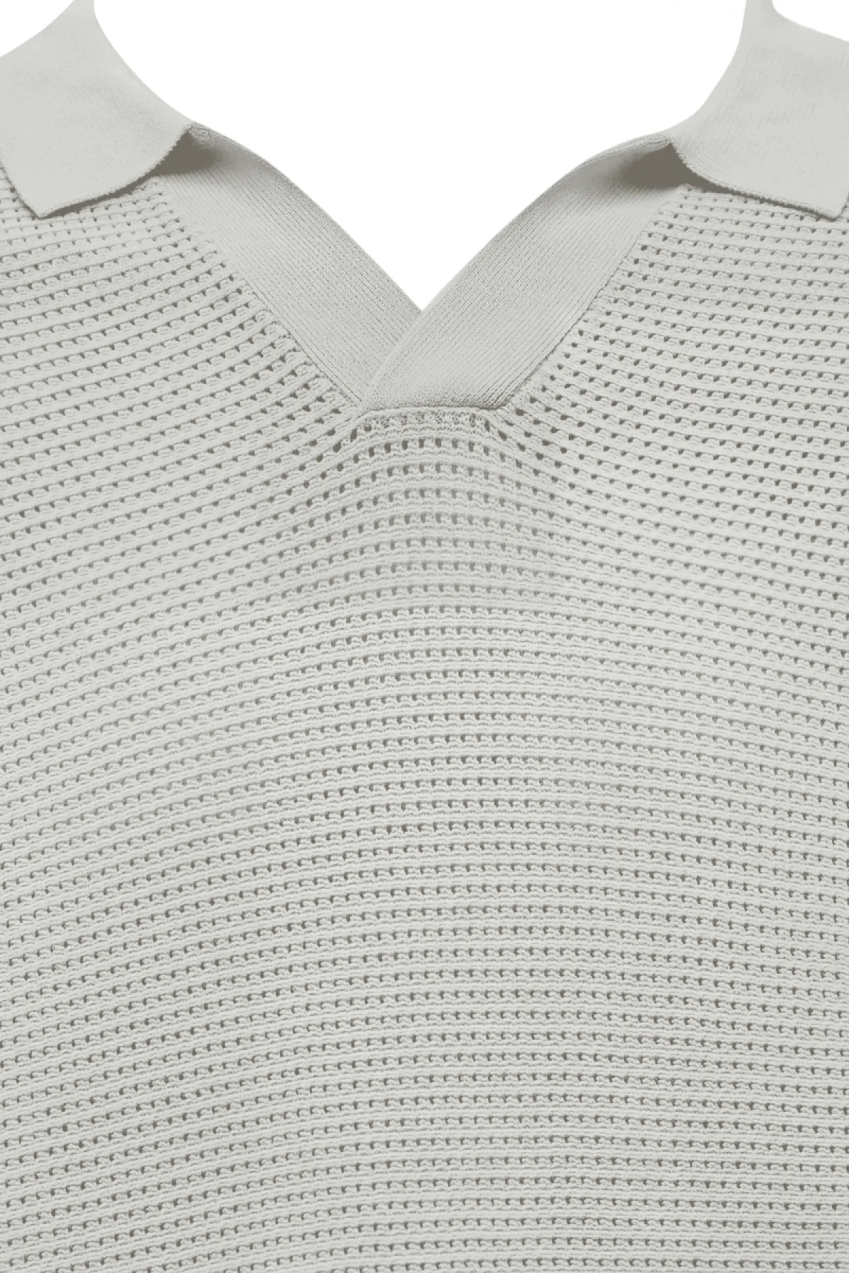 Gebreide Polo | Groen