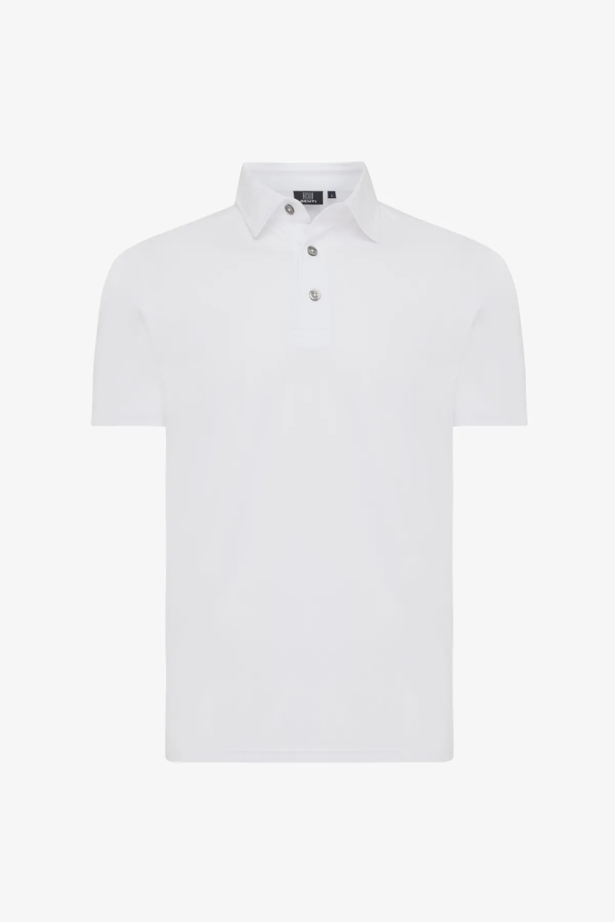 Polo met 3 knopen | Wit