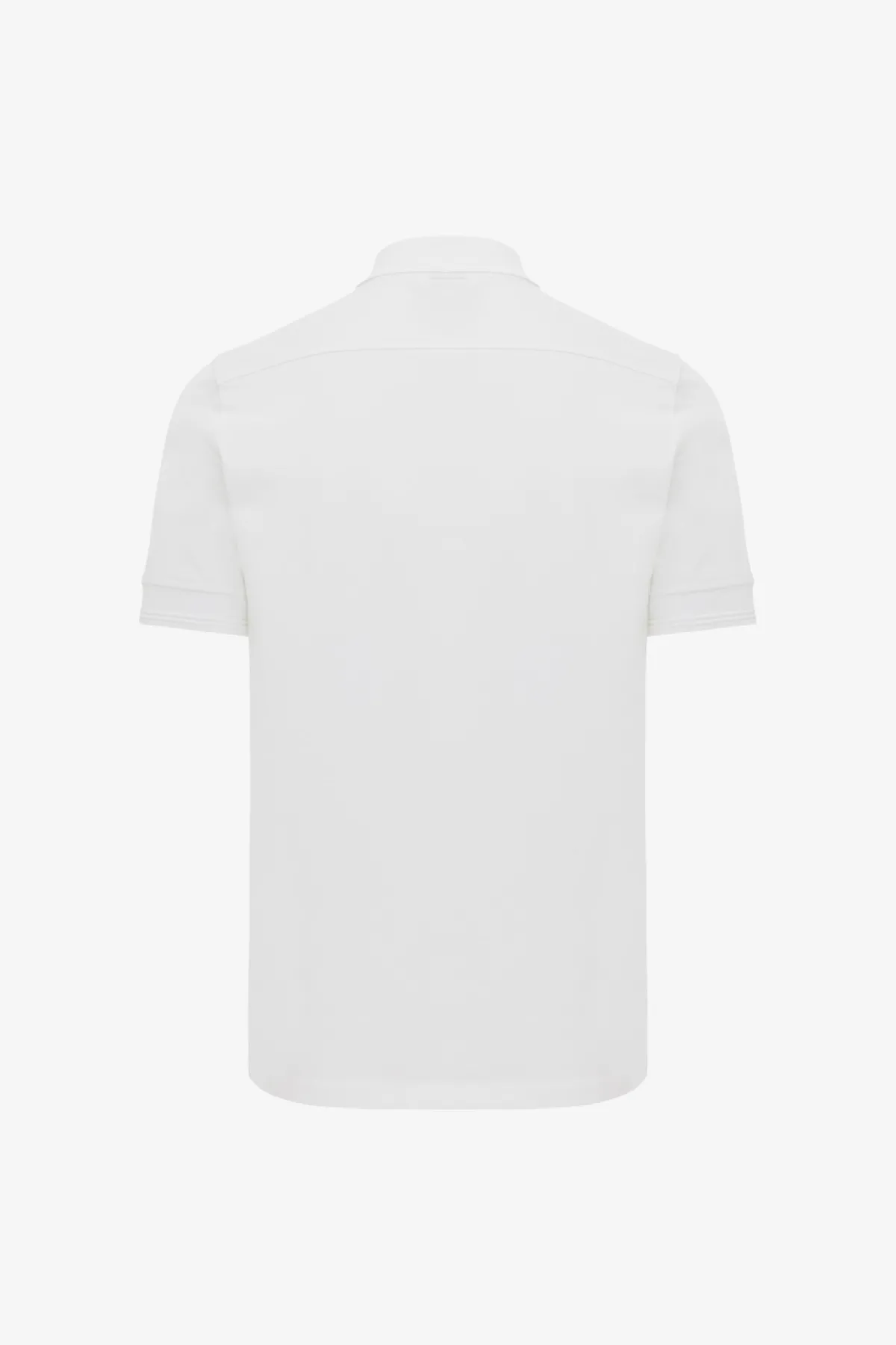 Polo met 3 knopen | Wit