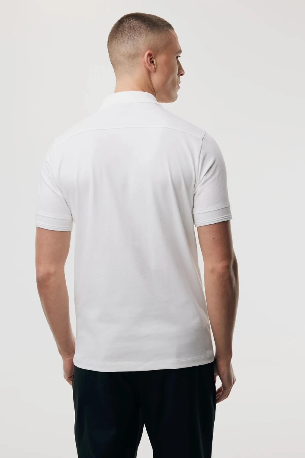 Polo met 3 knopen | Wit