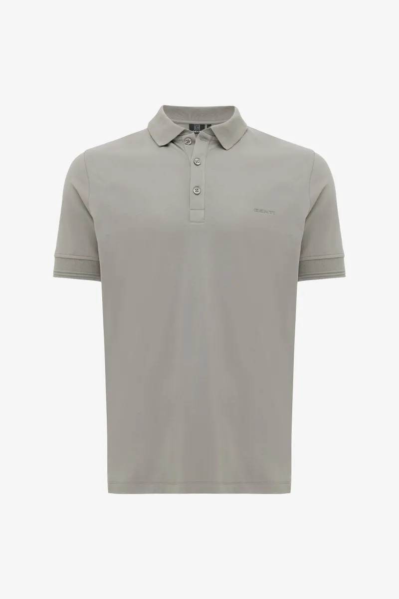 Polo met 3 knopen | Bruin