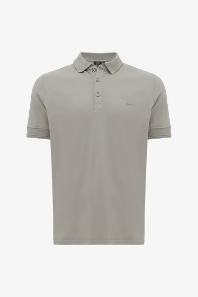 Polo met 3 knopen | Bruin