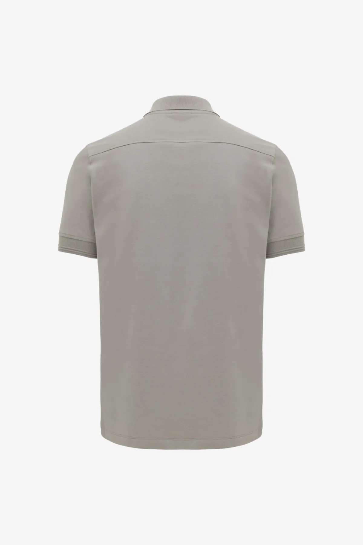 Polo met 3 knopen | Bruin