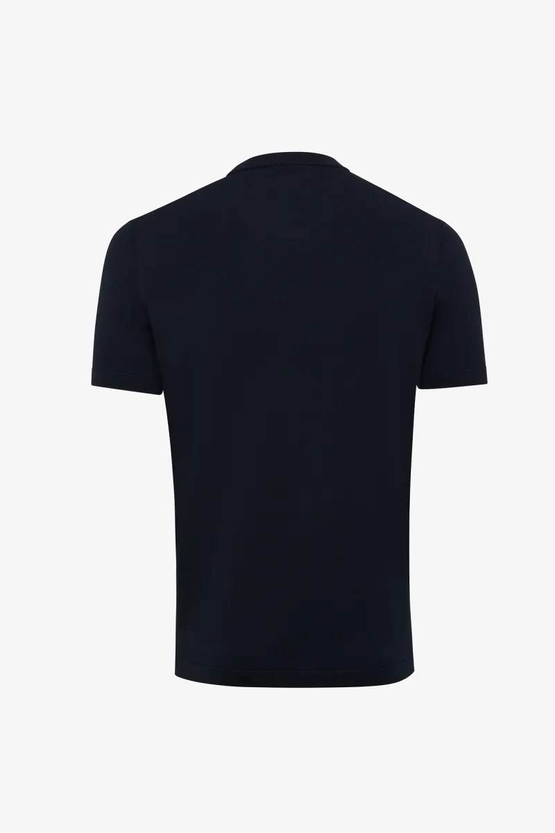 Roundneck T-shirt | Donkerblauw