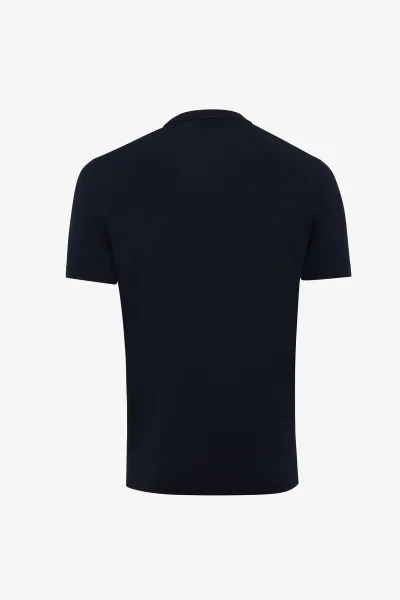 Roundneck T-shirt | Donkerblauw