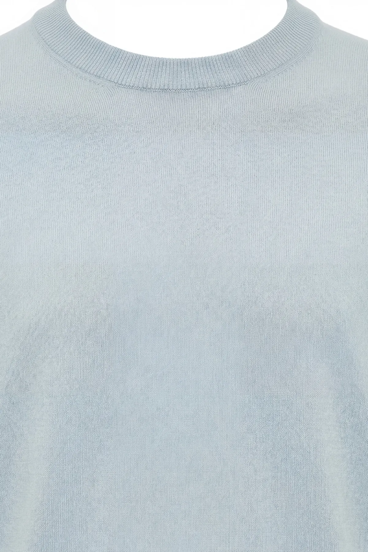 Roundneck T-shirt | Lichtblauw
